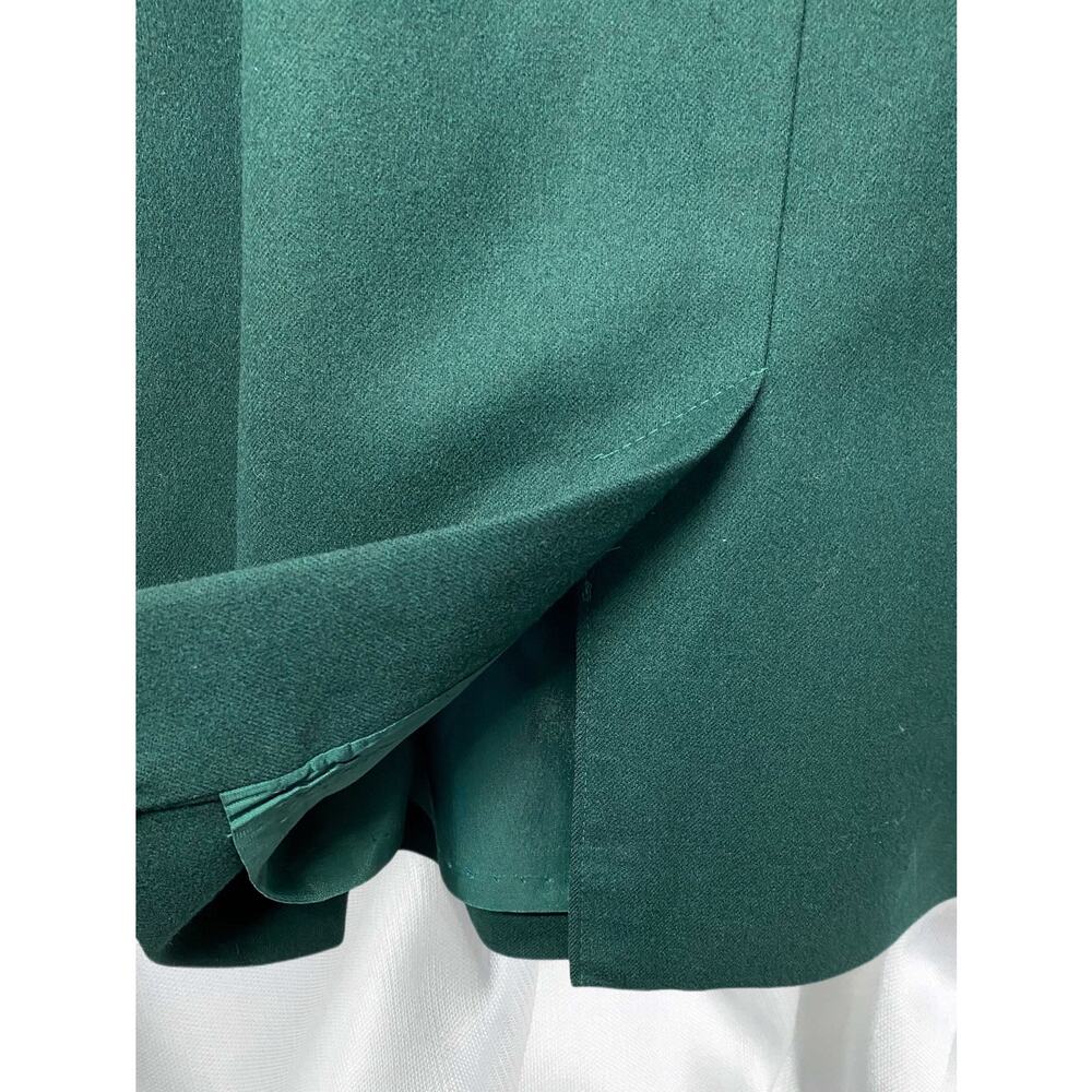 Vintage Pendleton Lined Wool Side Button Skirt Si… - image 5